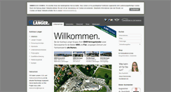 Desktop Screenshot of langer.de