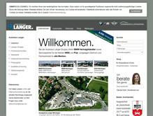 Tablet Screenshot of langer.de